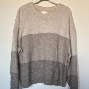 H&M Cozy Tan Knit Sweater